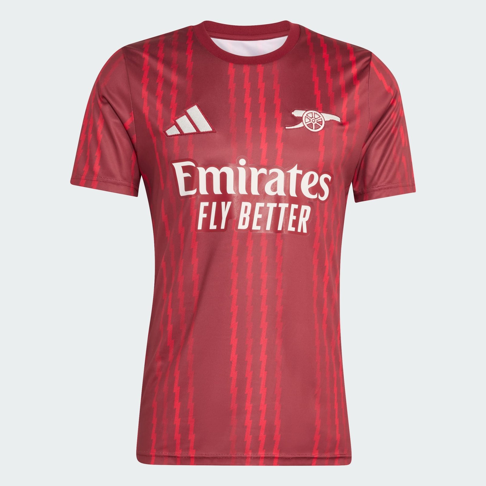 Camisa Pré-Jogo Adidas Arsenal 2026/27 Camisa Pré-Jogo Adidas Arsenal 2026/27