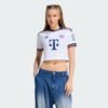 Camisa Feminina Cropped Adidas Bayern de Munique 2026/27 II