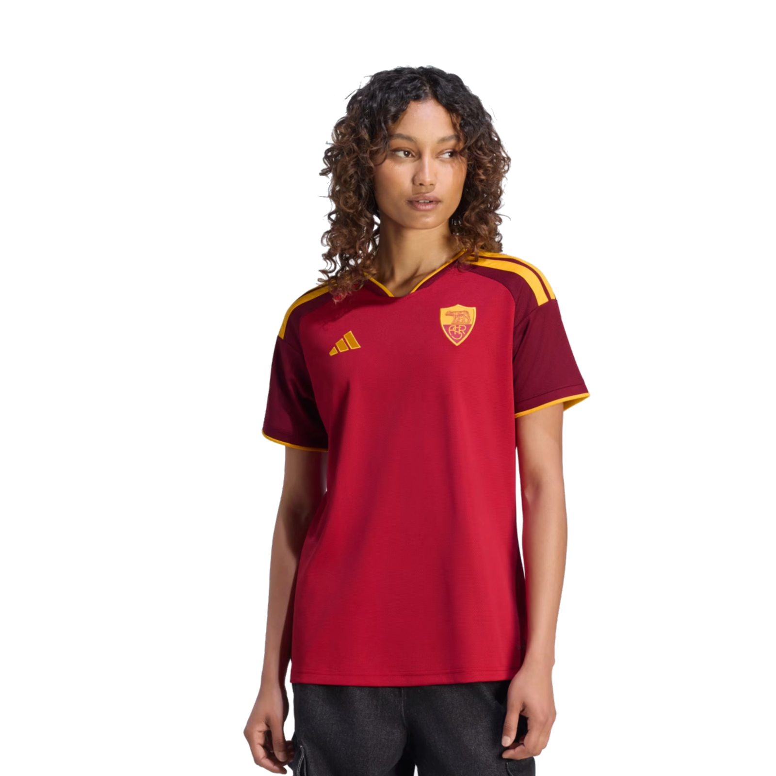 Camisa Feminina Adidas AS Roma 2026/27 I Camisa Feminina Adidas AS Roma 2026/27 I
