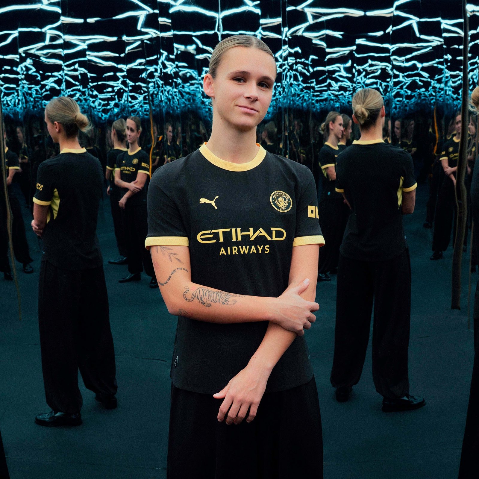 Camisa Feminina Puma Manchester City 2026/27 II Camisa Feminina Puma Manchester City 2026/27 II