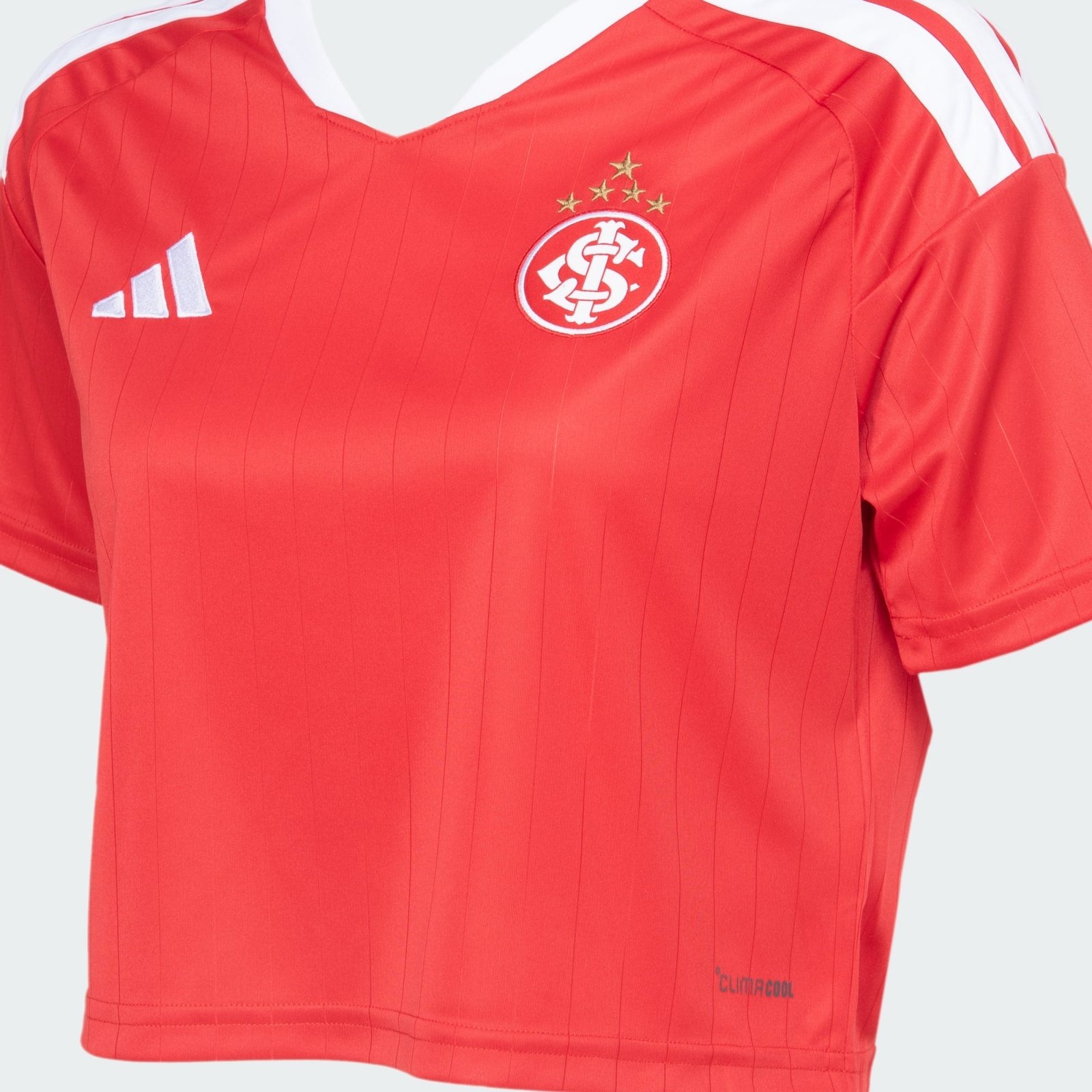 Camisa Feminina Cropped Adidas Internacional 2026/27 I Camisa Feminina Cropped Adidas Internacional 2026/27 I