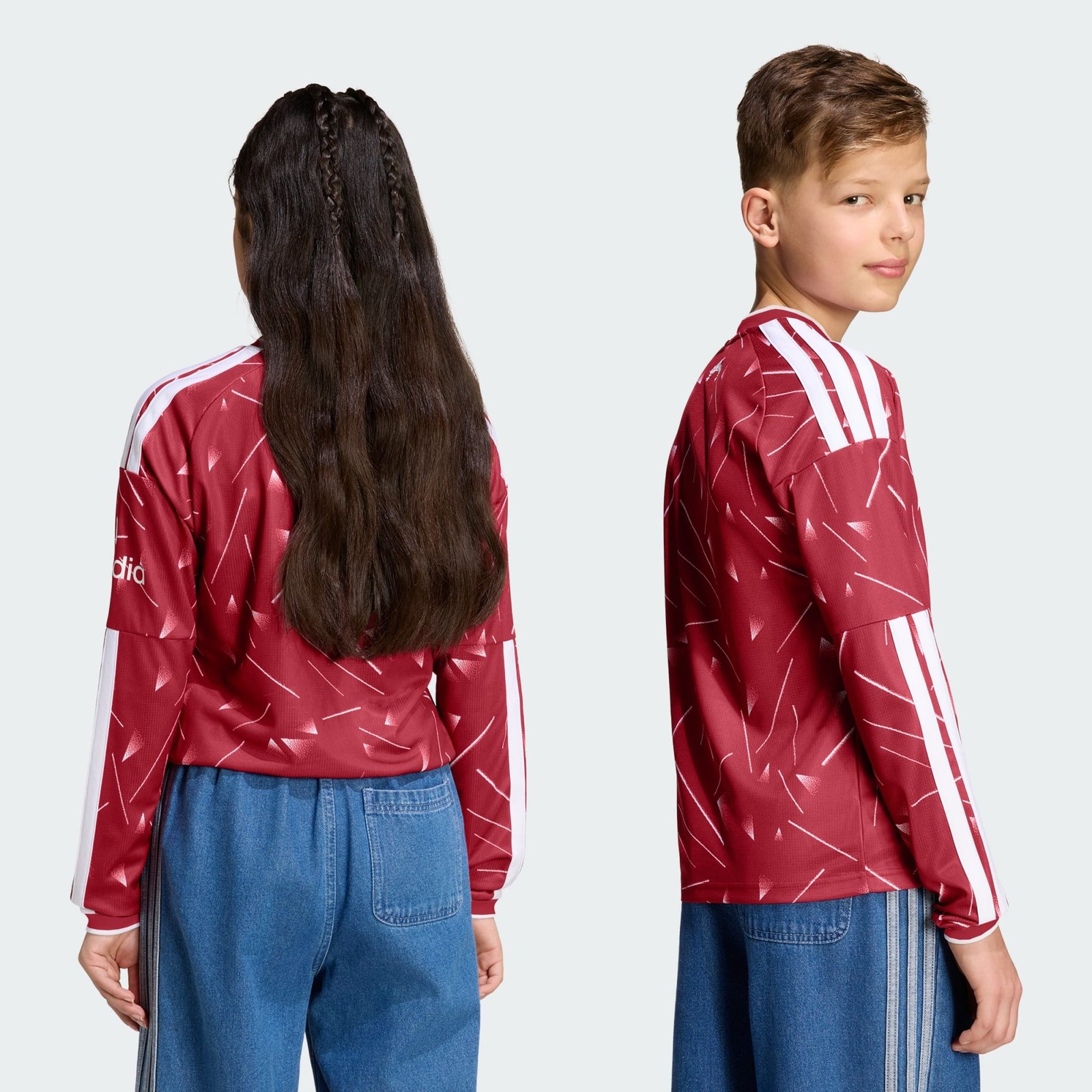 Camisa Manga Longa Infantil Adidas Liverpool 2026/27 I Camisa Manga Longa Infantil Adidas Liverpool 2026/27 I