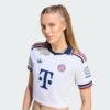 Camisa Feminina Cropped Adidas Bayern de Munique 2026/27 II