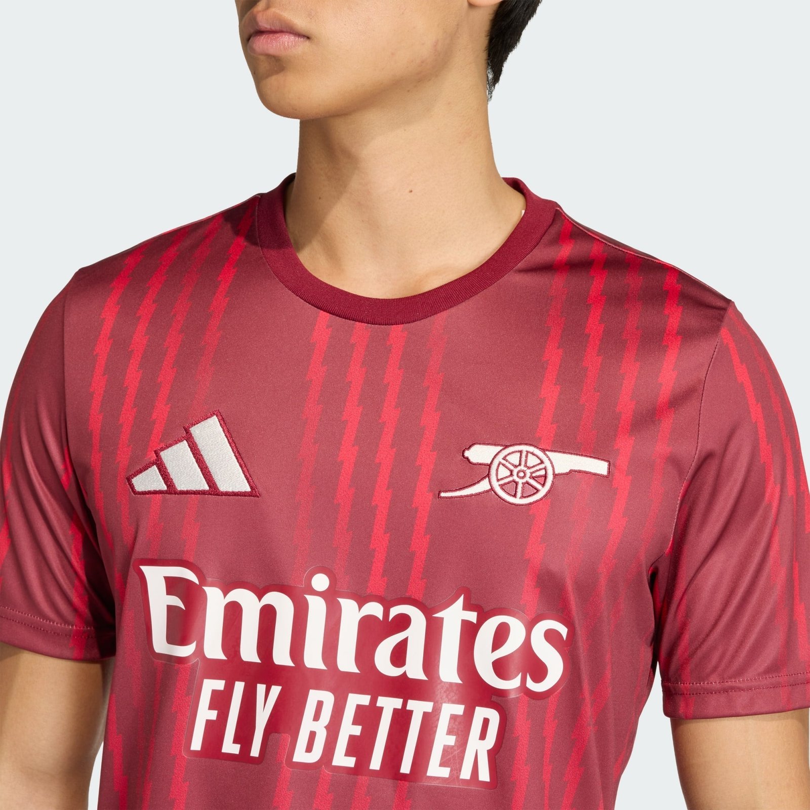 Camisa Pré-Jogo Adidas Arsenal 2026/27 Camisa Pré-Jogo Adidas Arsenal 2026/27