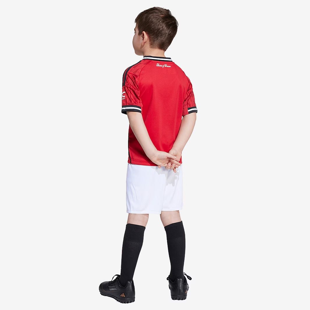 Conjunto Infantil Adidas Manchester United 2025/26 Torcedor Conjunto Infantil Adidas Manchester United 2025/26 Torcedor