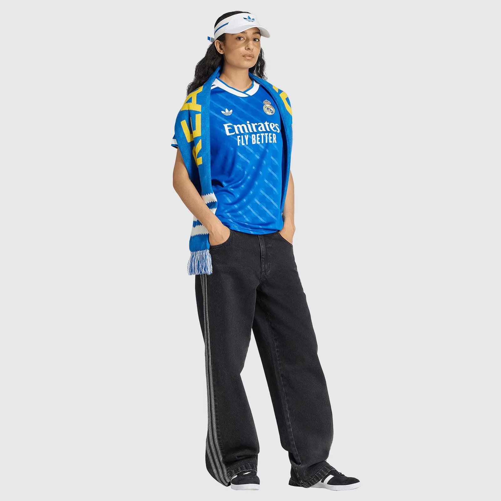 Camisa Feminina adidas Real Madrid 2025/26 III Camisa Feminina adidas Real Madrid 2025/26 III