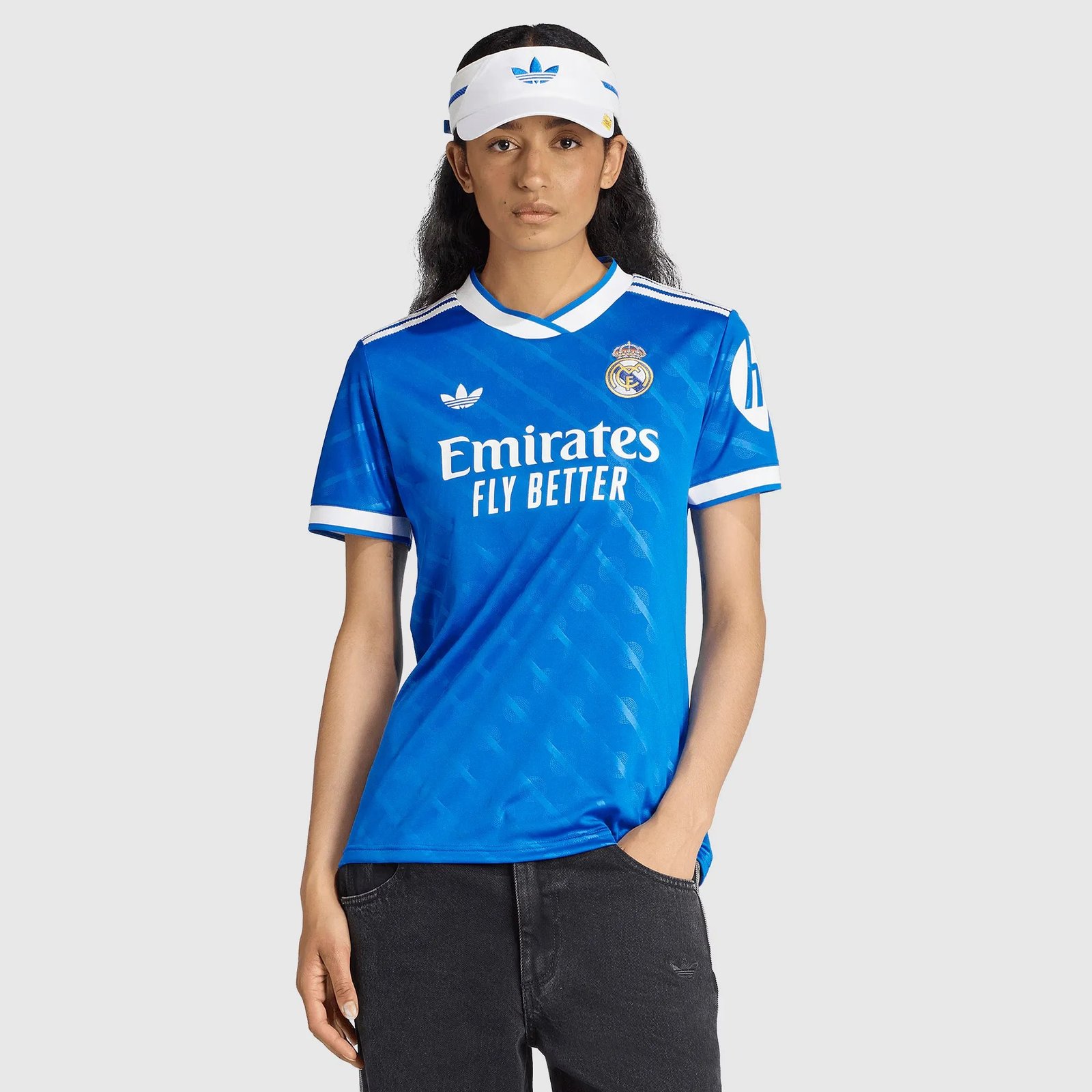 Camisa Feminina adidas Real Madrid 2025/26 III Camisa Feminina adidas Real Madrid 2025/26 III