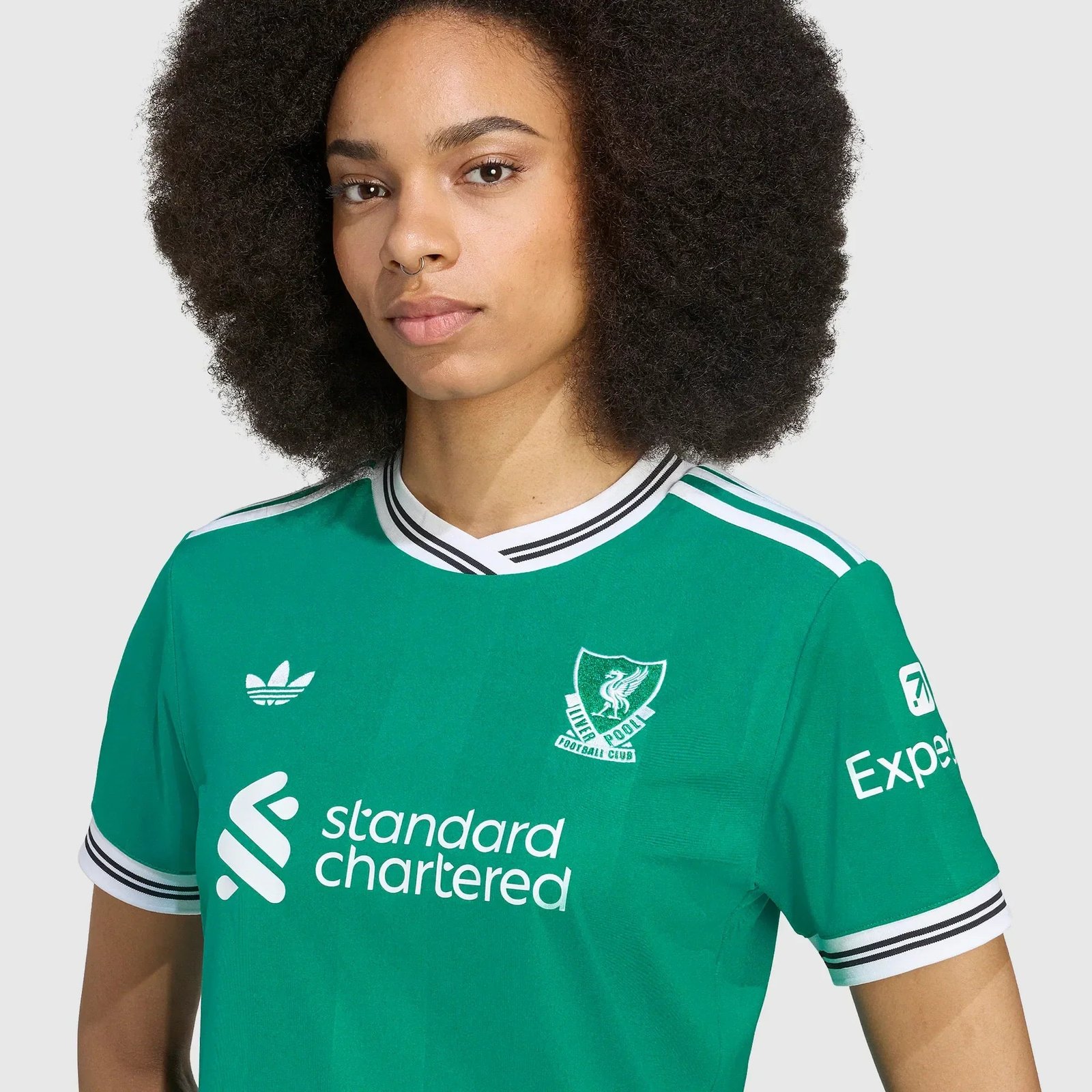Camisa Feminina adidas Liverpool 2025/26 III Camisa Feminina adidas Liverpool 2025/26 III