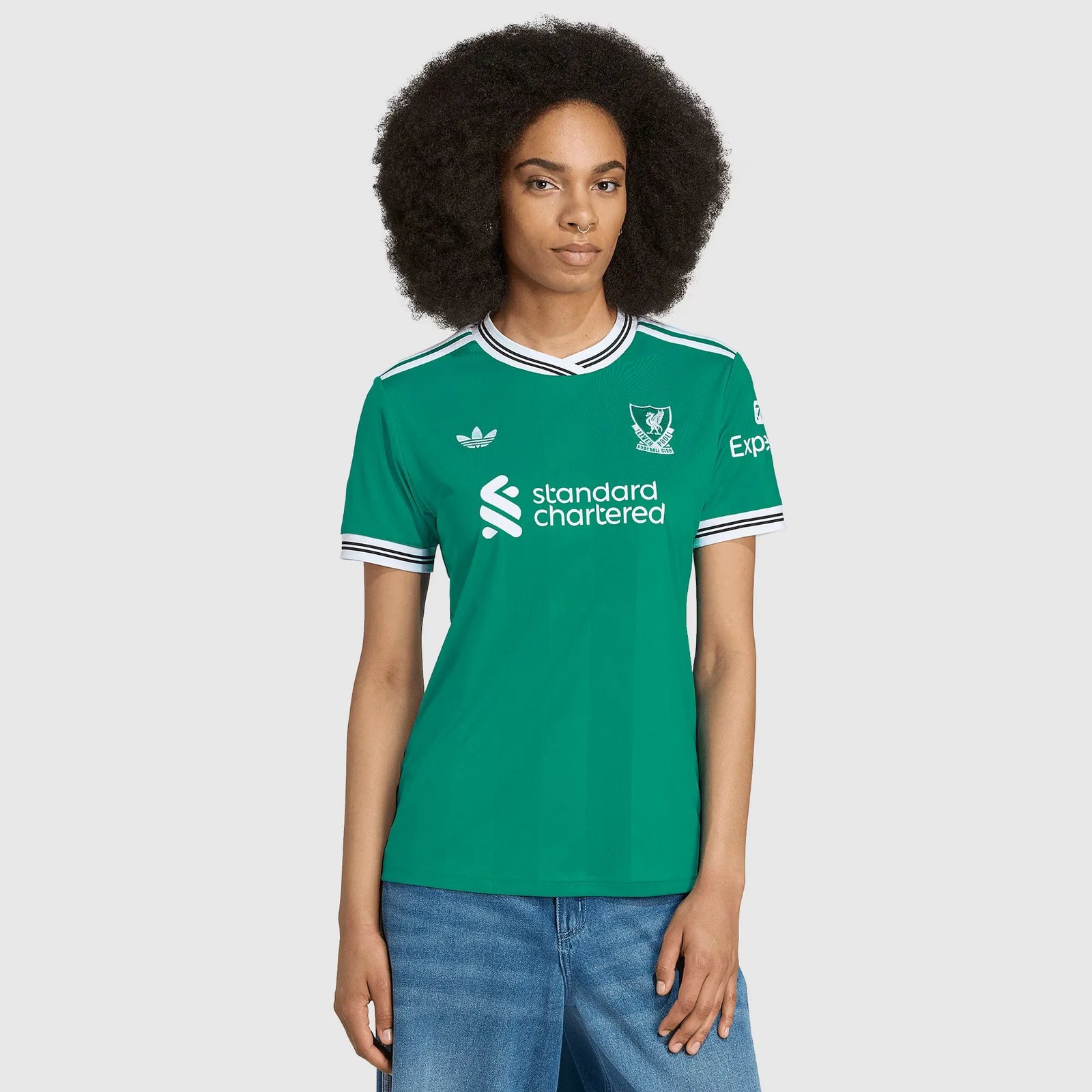 Camisa Feminina adidas Liverpool 2025/26 III Camisa Feminina adidas Liverpool 2025/26 III