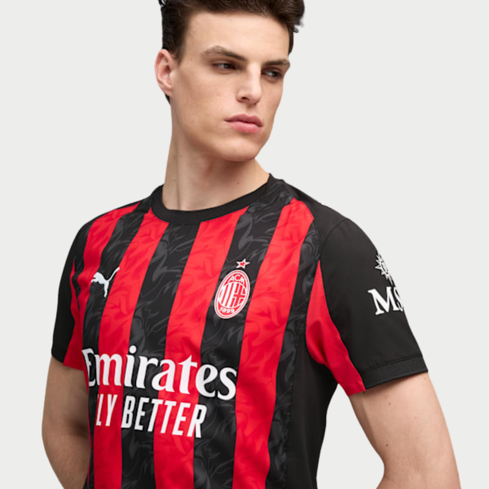 Camisa Puma AC Milan 2026/27 I Jogador Camisa Puma AC Milan 2026/27 I Jogador