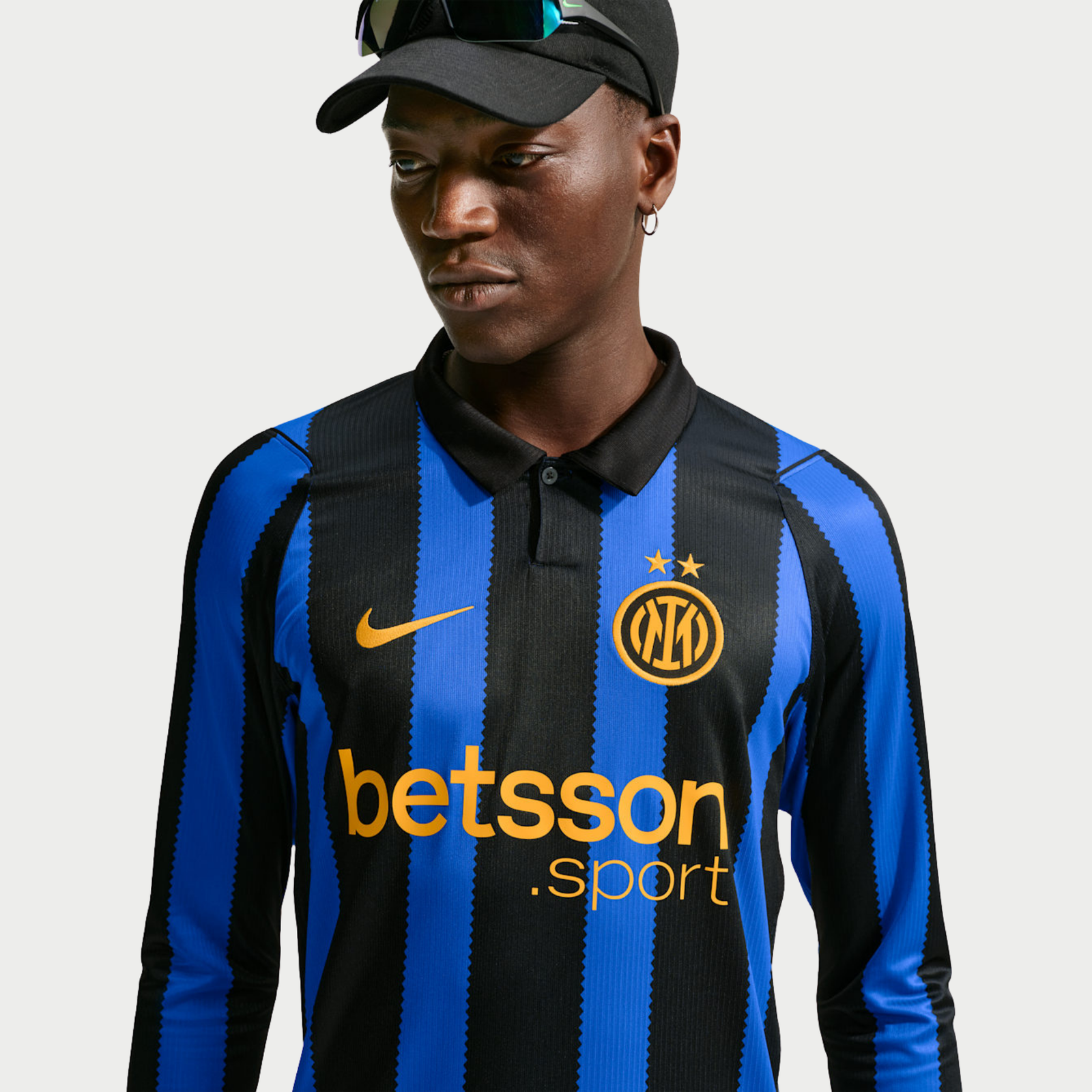 Camisa Manga Longa Nike Inter de Milão 2026/27 I Camisa Manga Longa Nike Inter de Milão 2026/27 I