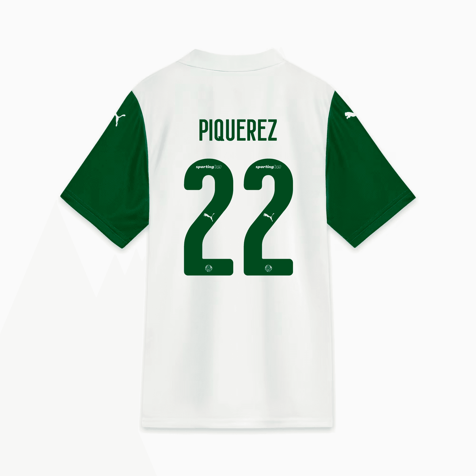 Camisa Puma Palmeiras 2025/26 II - Piquerez N° 22 Camisa Puma Palmeiras 2025/26 II - Piquerez N° 22