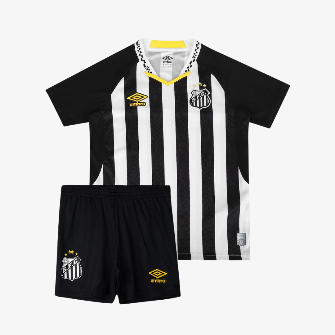 Conjunto Infantil Umbro Santos 2025/26 II Conjunto Infantil Umbro Santos 2025/26 II