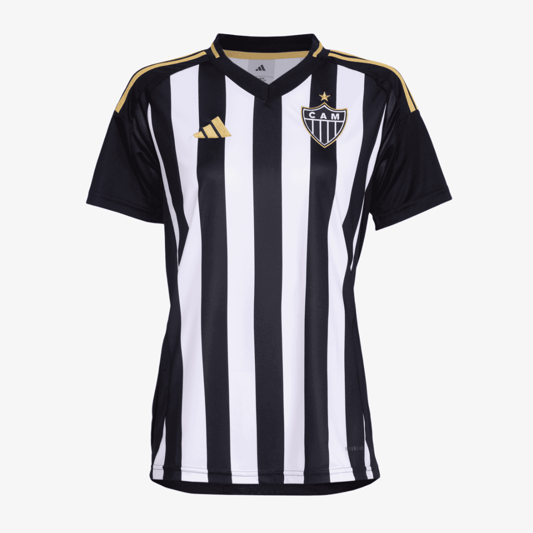 Camisa Feminina adidas Atlético Mineiro 2025/26 I Camisa Feminina adidas Atlético Mineiro 2025/26 I