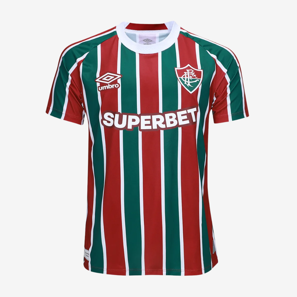Camisa Umbro Fluminense 2025/26 I - Jhon Arias 21 Camisa Umbro Fluminense 2025/26 I - Jhon Arias 21