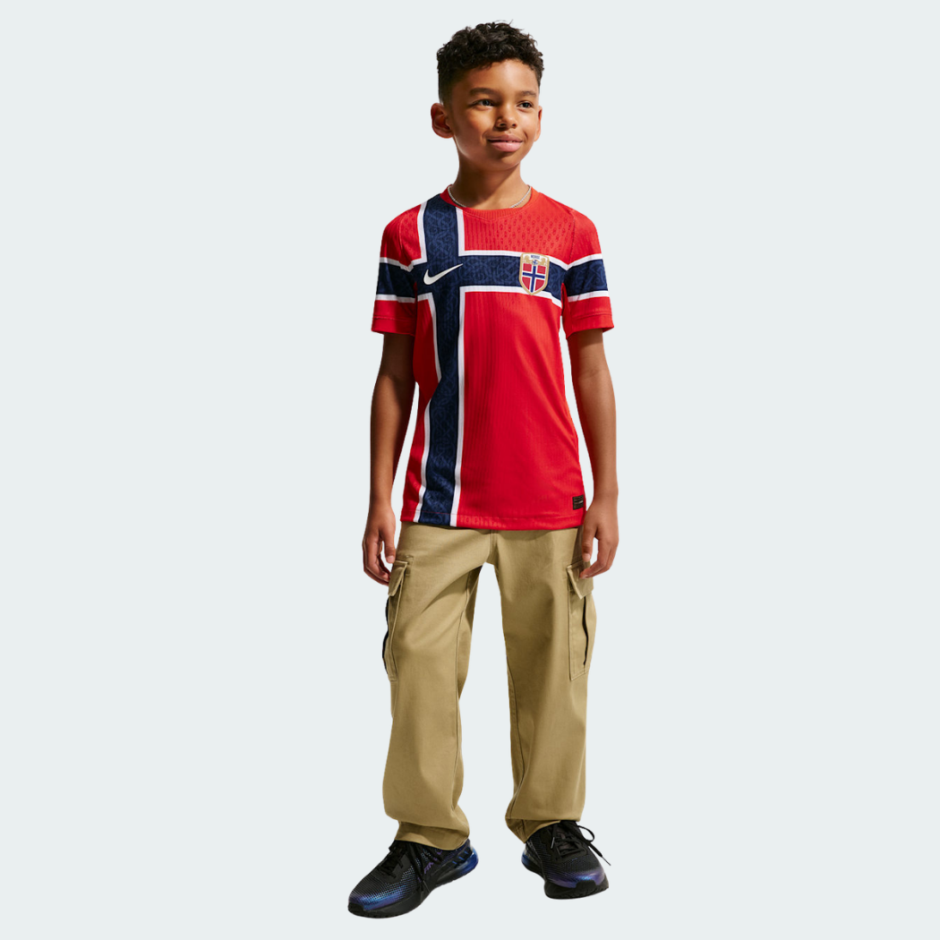 Camisa Infantil Noruega 2026/27 I Camisa Infantil Noruega 2026/27 I