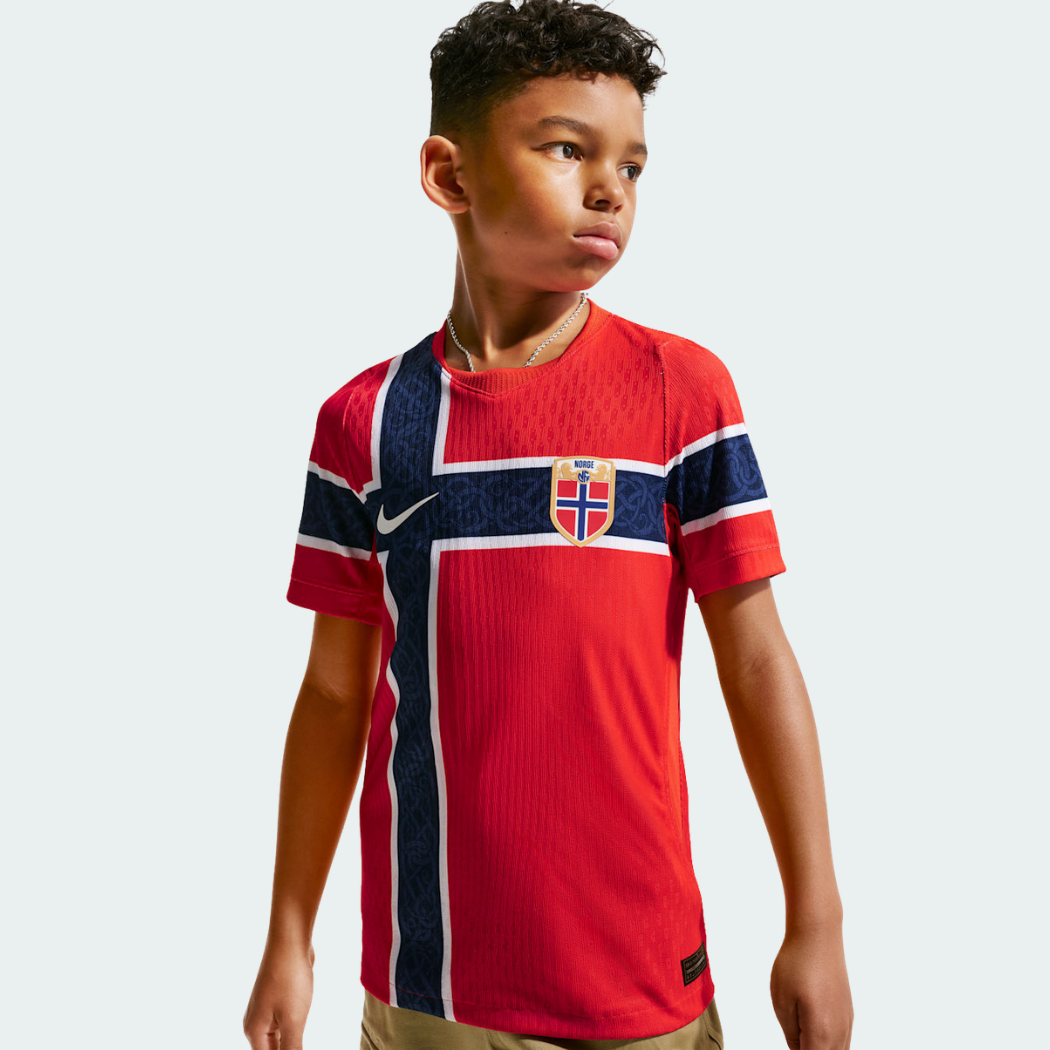 Camisa Infantil Noruega 2026/27 I Camisa Infantil Noruega 2026/27 I