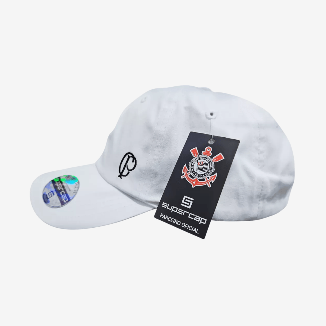 Boné Corinthians Vintage CP - Branco Boné Corinthians Vintage CP - Branco