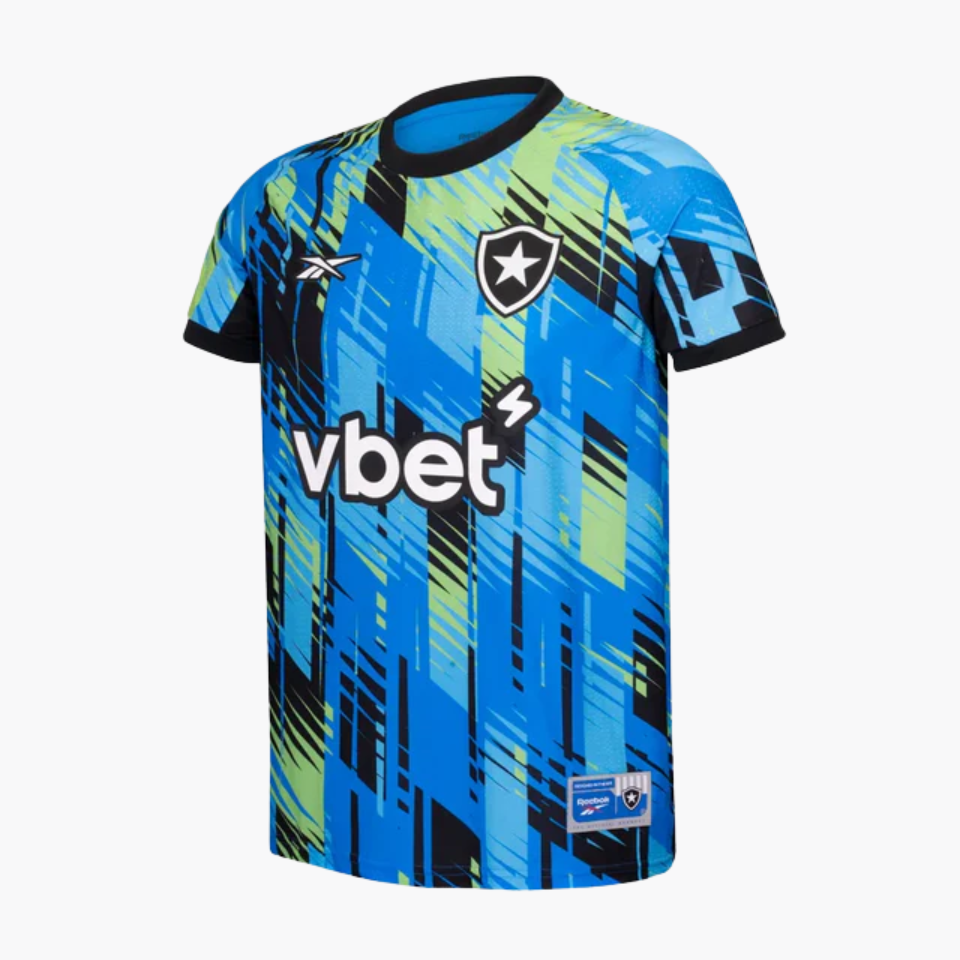 Camisa Goleiro Reebok Botafogo 2025/26 I Camisa Goleiro Reebok Botafogo 2025/26 I