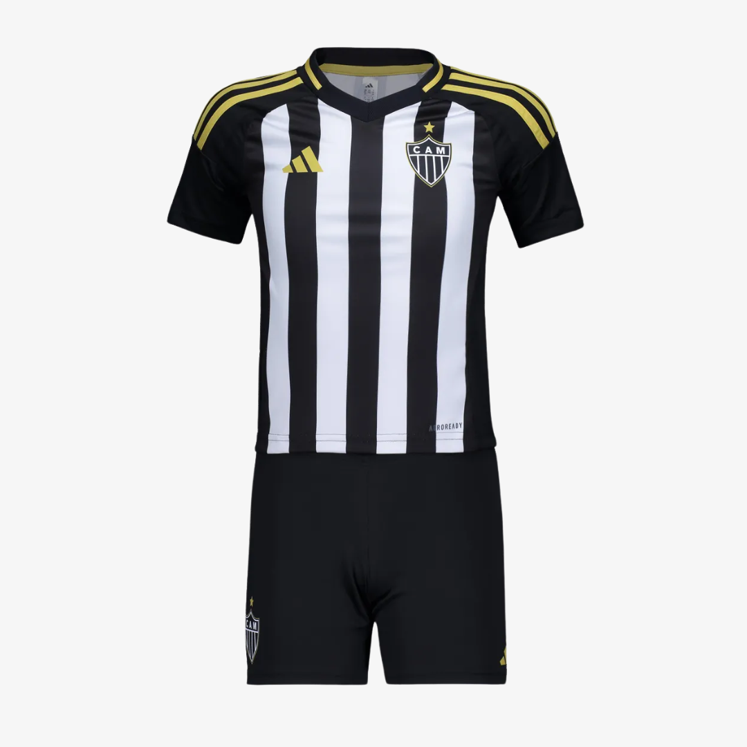 Conjunto Infantil adidas Atlético Mineiro 2024/25 I Conjunto Infantil adidas Atlético Mineiro 2024/25 I