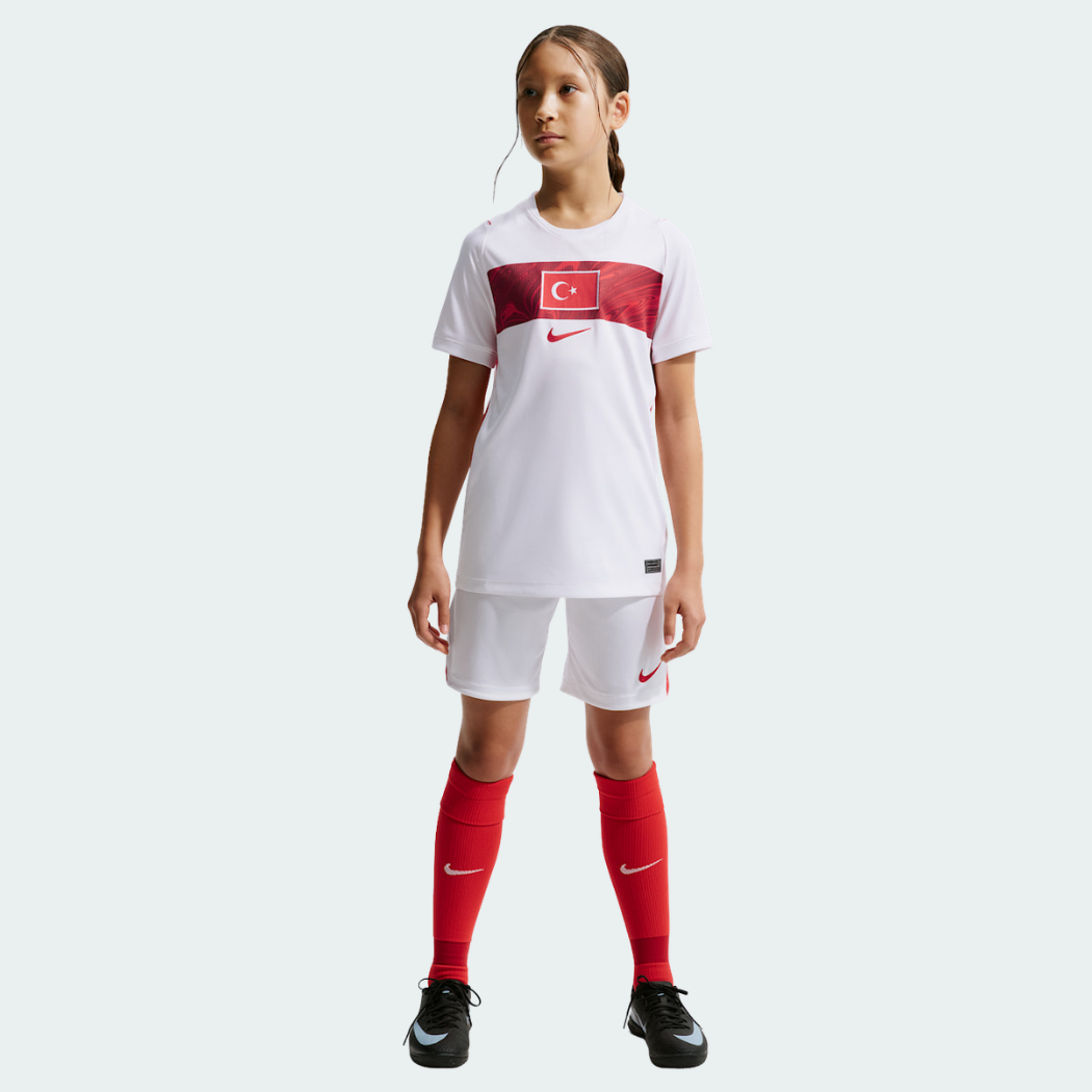 Camisa Infantil Turquia 2026/27 II Camisa Infantil Turquia 2026/27 II
