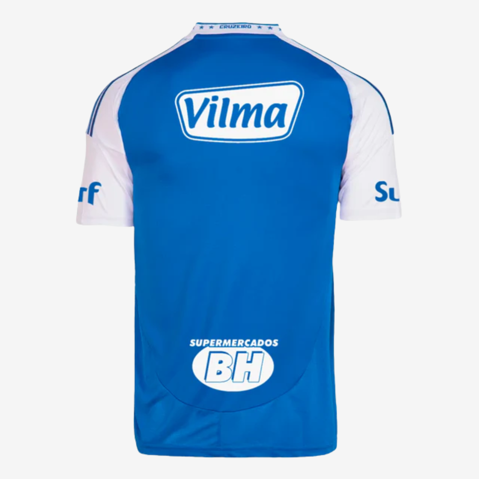 Camisa adidas Cruzeiro 2025/26 I Com Patrocínios Camisa adidas Cruzeiro 2025/26 I Com Patrocínios