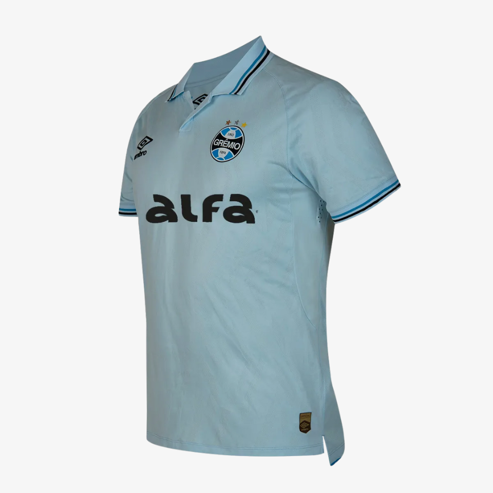 Camisa Umbro Grêmio 2025/26 II Azul Celeste Jogador Camisa Umbro Grêmio 2025/26 II Azul Celeste Jogador