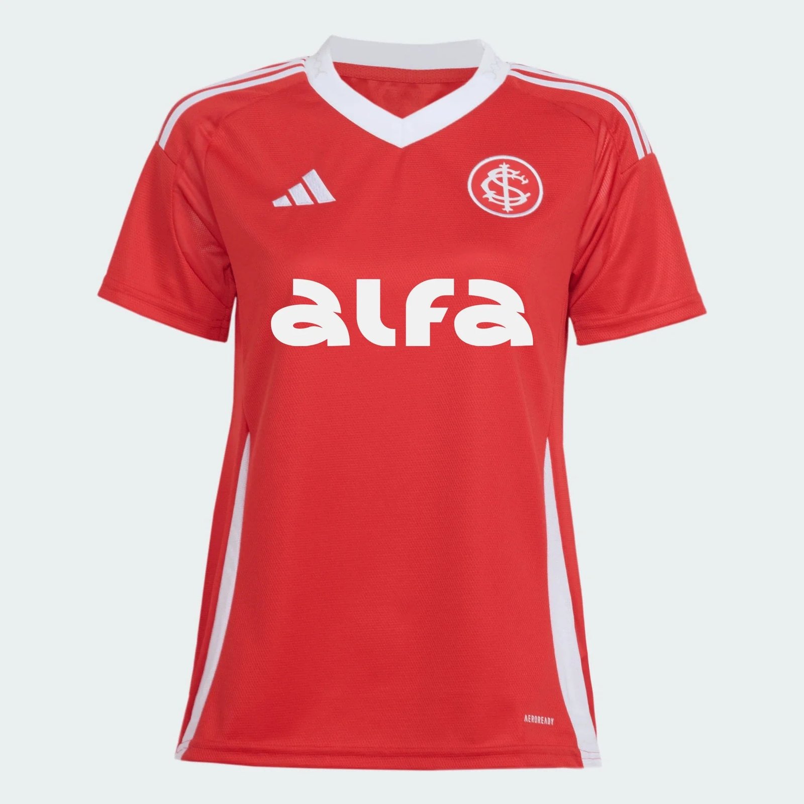 Camisa Feminina adidas Internacional 2025/26 I Com Patrocínios Camisa Feminina adidas Internacional 2025/26 I Com Patrocínios