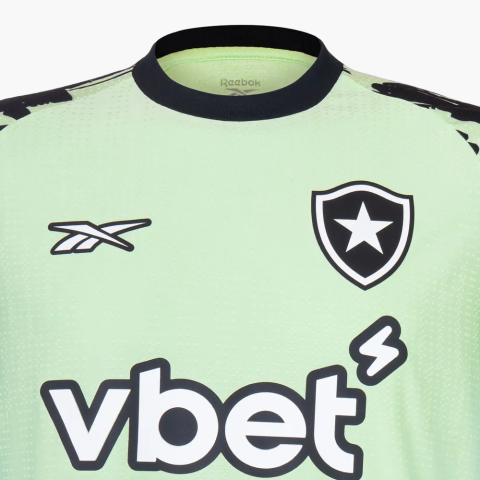 Camisa Goleiro Reebok Botafogo 2025/26 IV Camisa Goleiro Reebok Botafogo 2025/26 IV