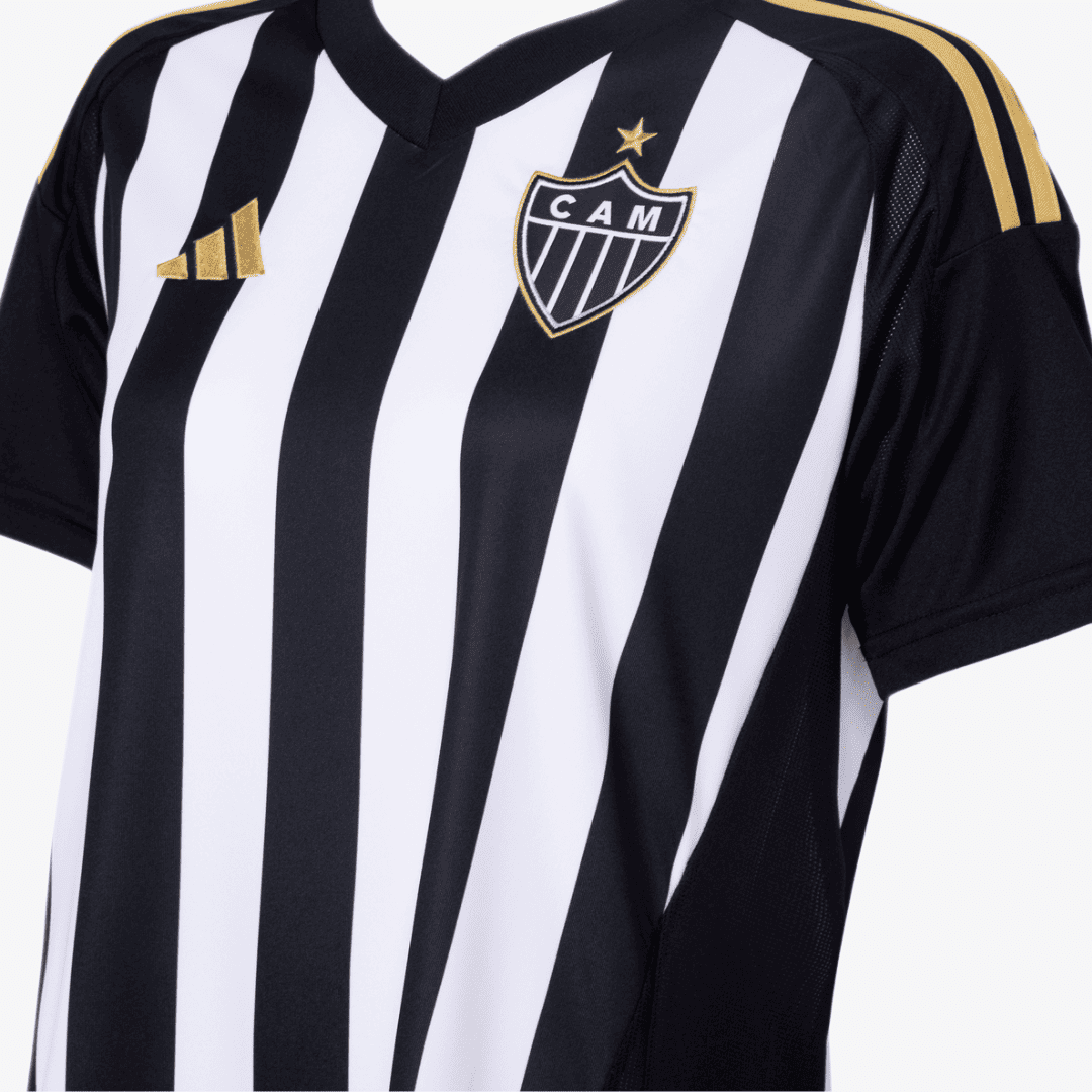 Camisa Feminina adidas Atlético Mineiro 2025/26 I Camisa Feminina adidas Atlético Mineiro 2025/26 I