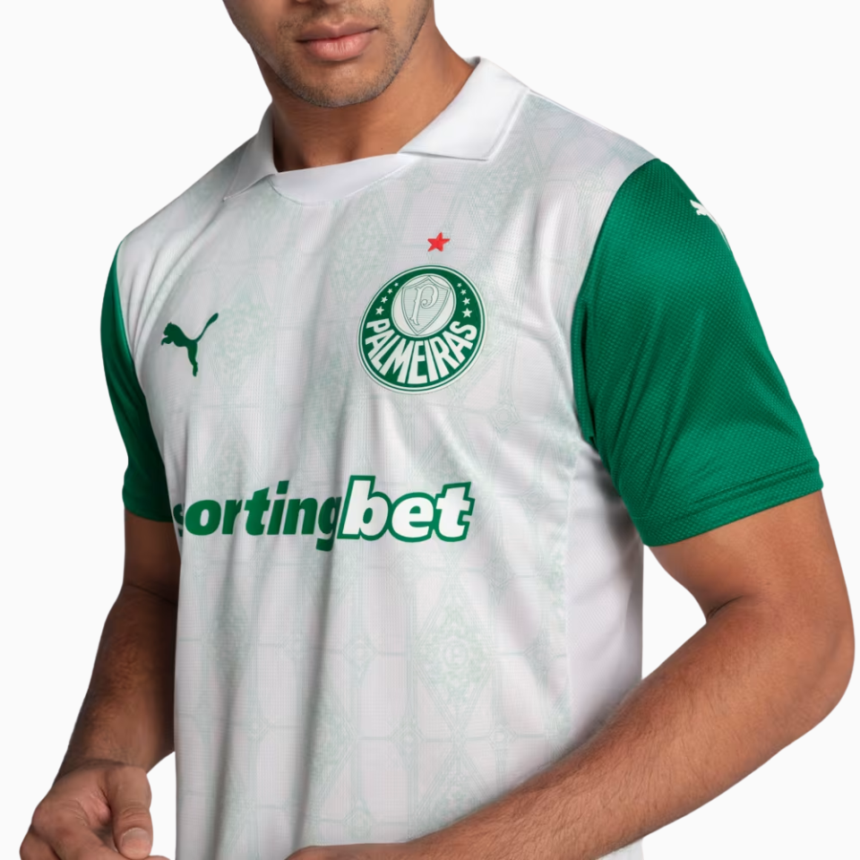 Camisa Puma Palmeiras 2025/26 II Jogador Camisa Puma Palmeiras 2025/26 II Jogador