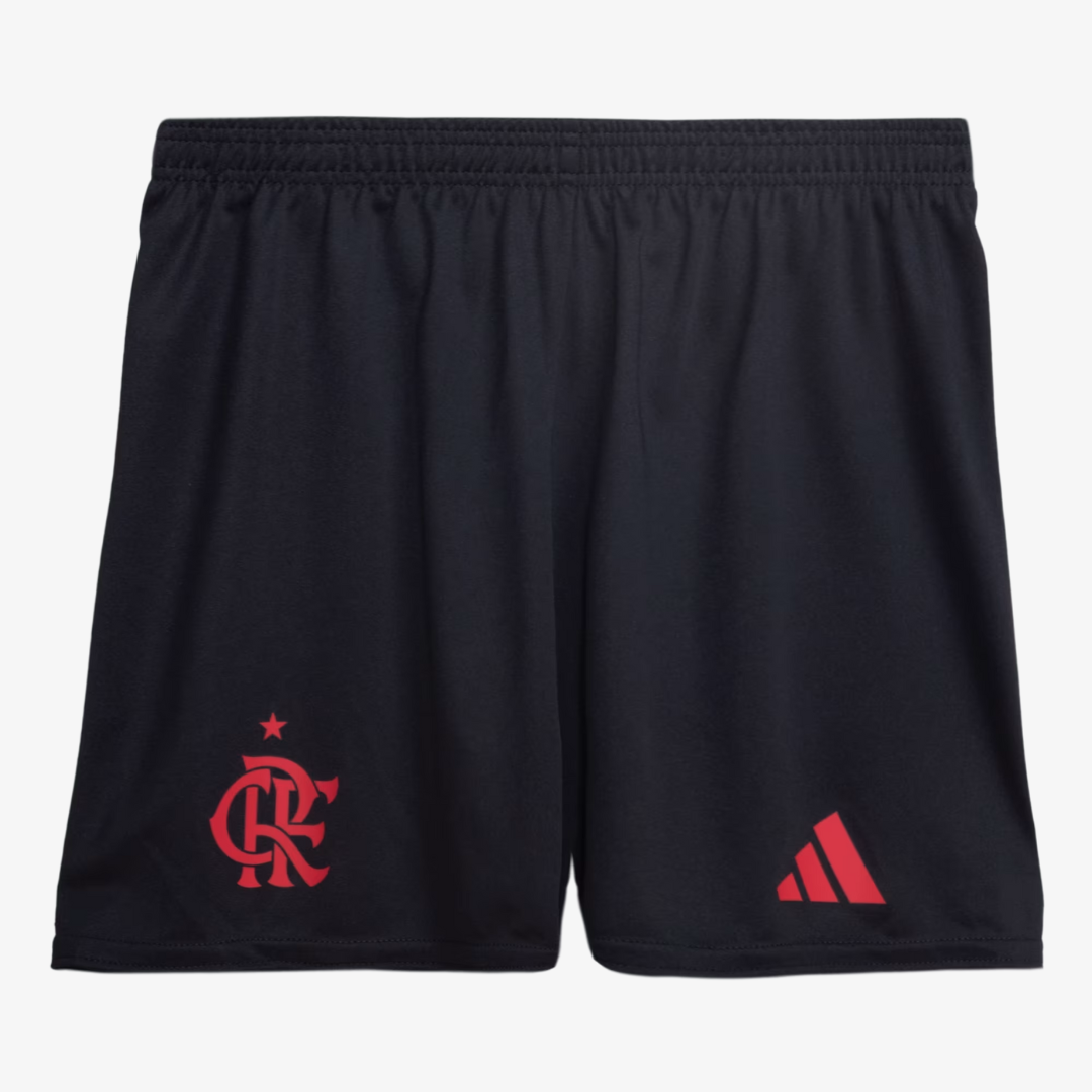 Conjunto Infantil Adidas Flamengo 2025/26 II Conjunto Infantil Adidas Flamengo 2025/26 II