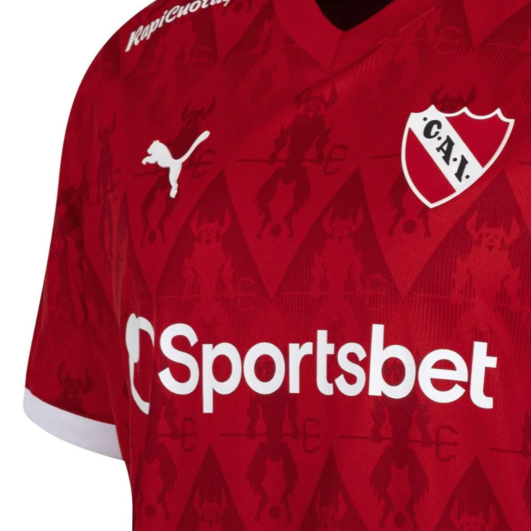 Camisa I Independiente 2025 Puma Versão Torcedor Camisa I Independiente 2025 Puma Versão Torcedor