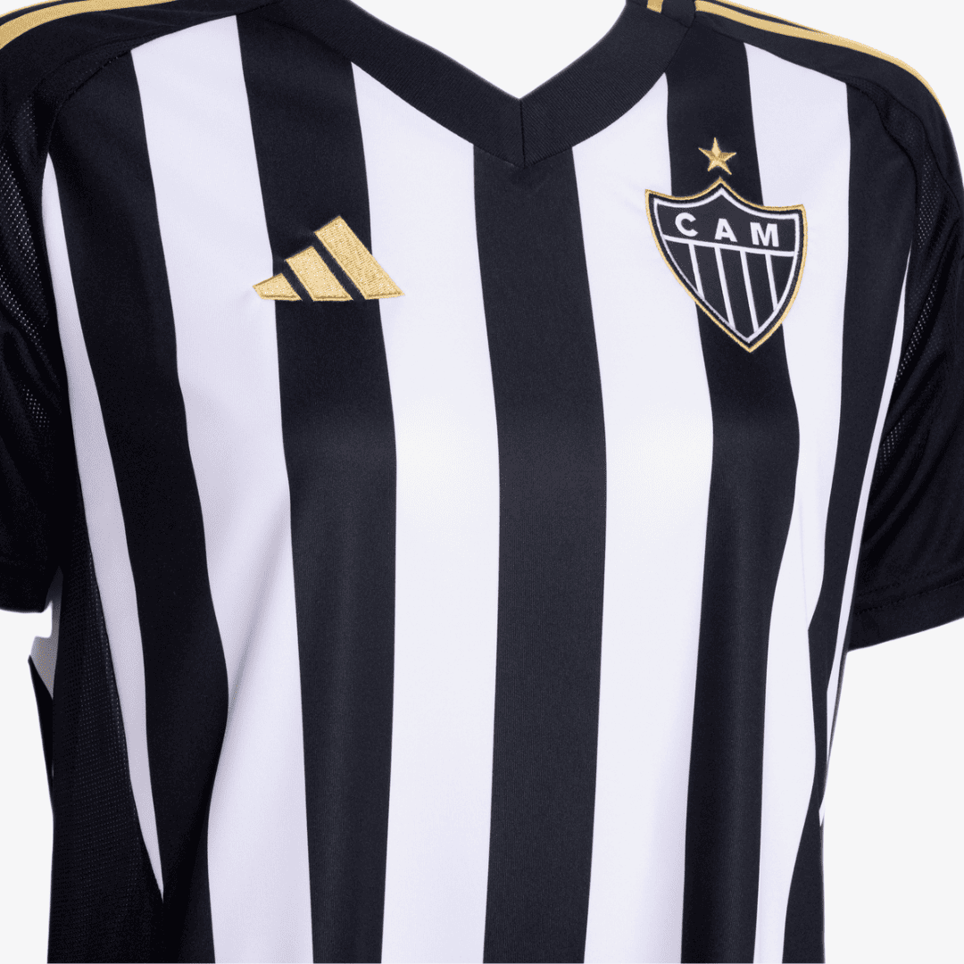 Camisa Feminina adidas Atlético Mineiro 2025/26 I Camisa Feminina adidas Atlético Mineiro 2025/26 I