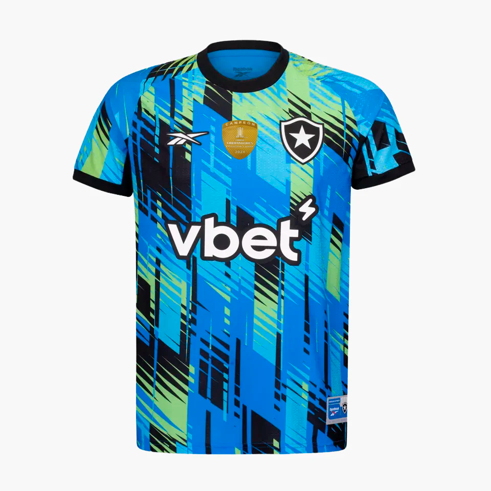 Camisa Goleiro Reebok Botafogo 2025/26 I Camisa Goleiro Reebok Botafogo 2025/26 I