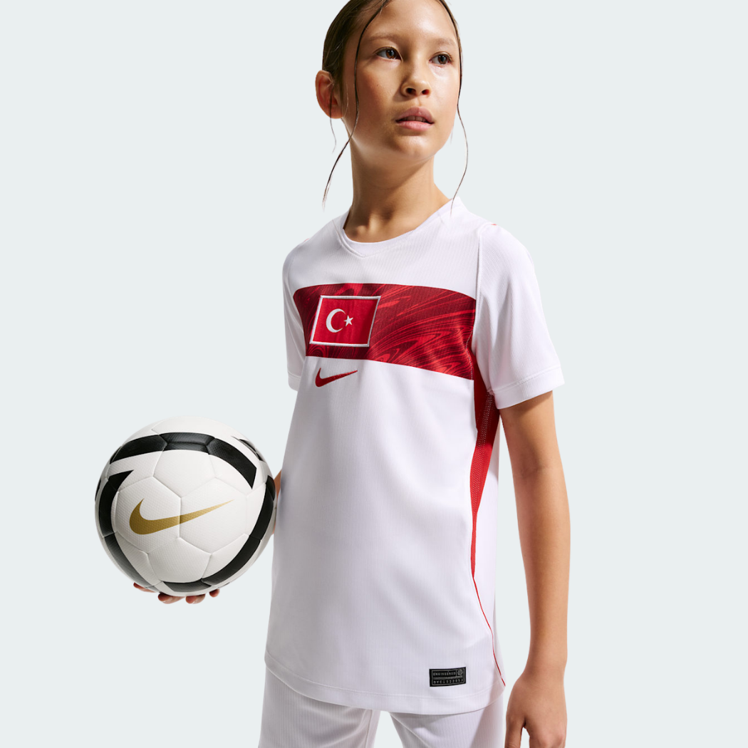 Camisa Infantil Turquia 2026/27 II Camisa Infantil Turquia 2026/27 II