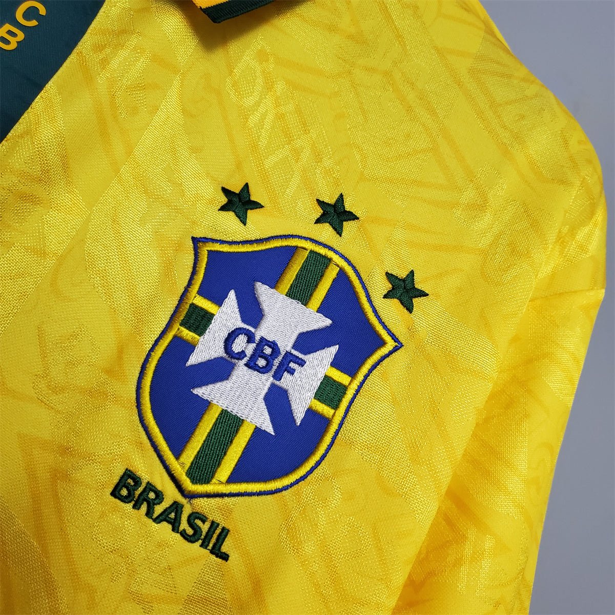 Camisa Seleção Brasil Home - Retrô 1991/92 Camisa Seleção Brasil Home - Retrô 1991/92