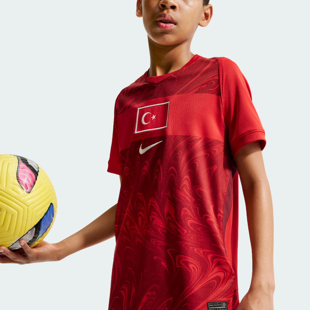 Camisa Infantil Turquia 2026/27 I Camisa Infantil Turquia 2026/27 I
