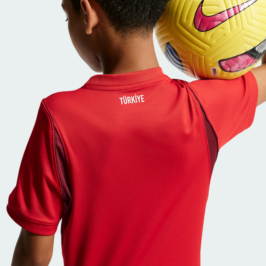 Camisa Infantil Turquia 2026/27 I Camisa Infantil Turquia 2026/27 I