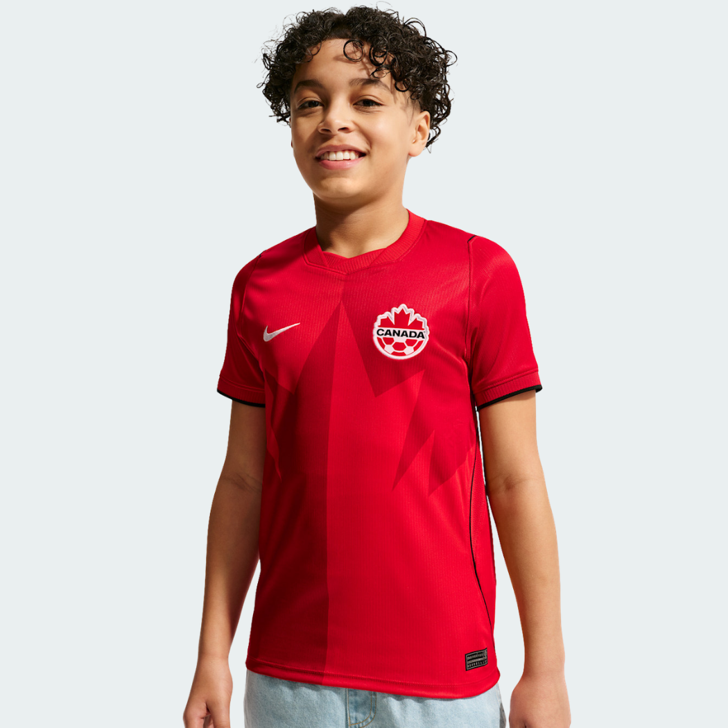 Camisa Infantil Canadá 2026/27 I Camisa Infantil Canadá 2026/27 I