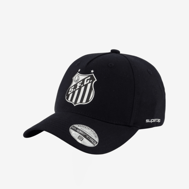 Boné Santos Americano Preto