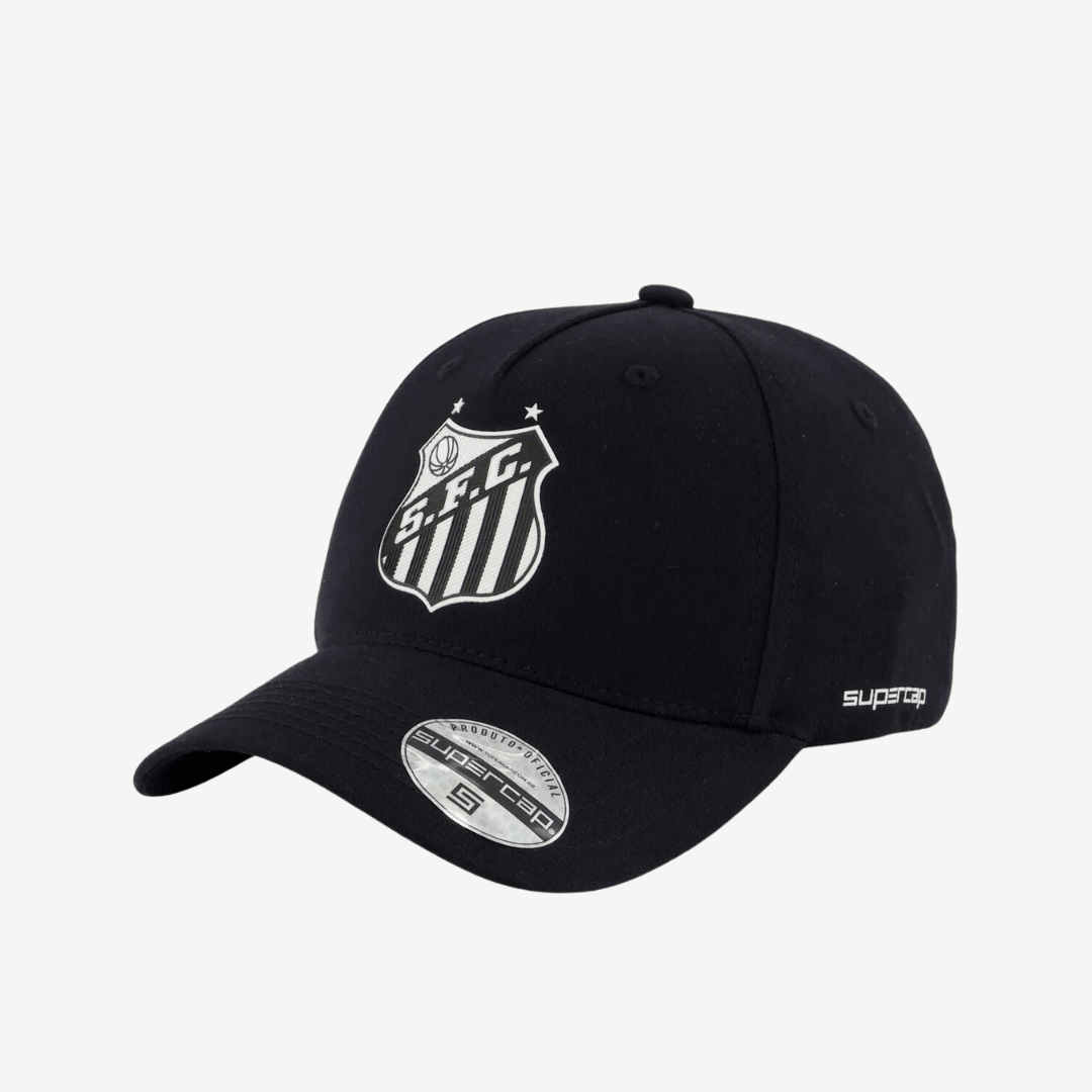 Boné Santos Americano Preto Boné Santos Americano Preto