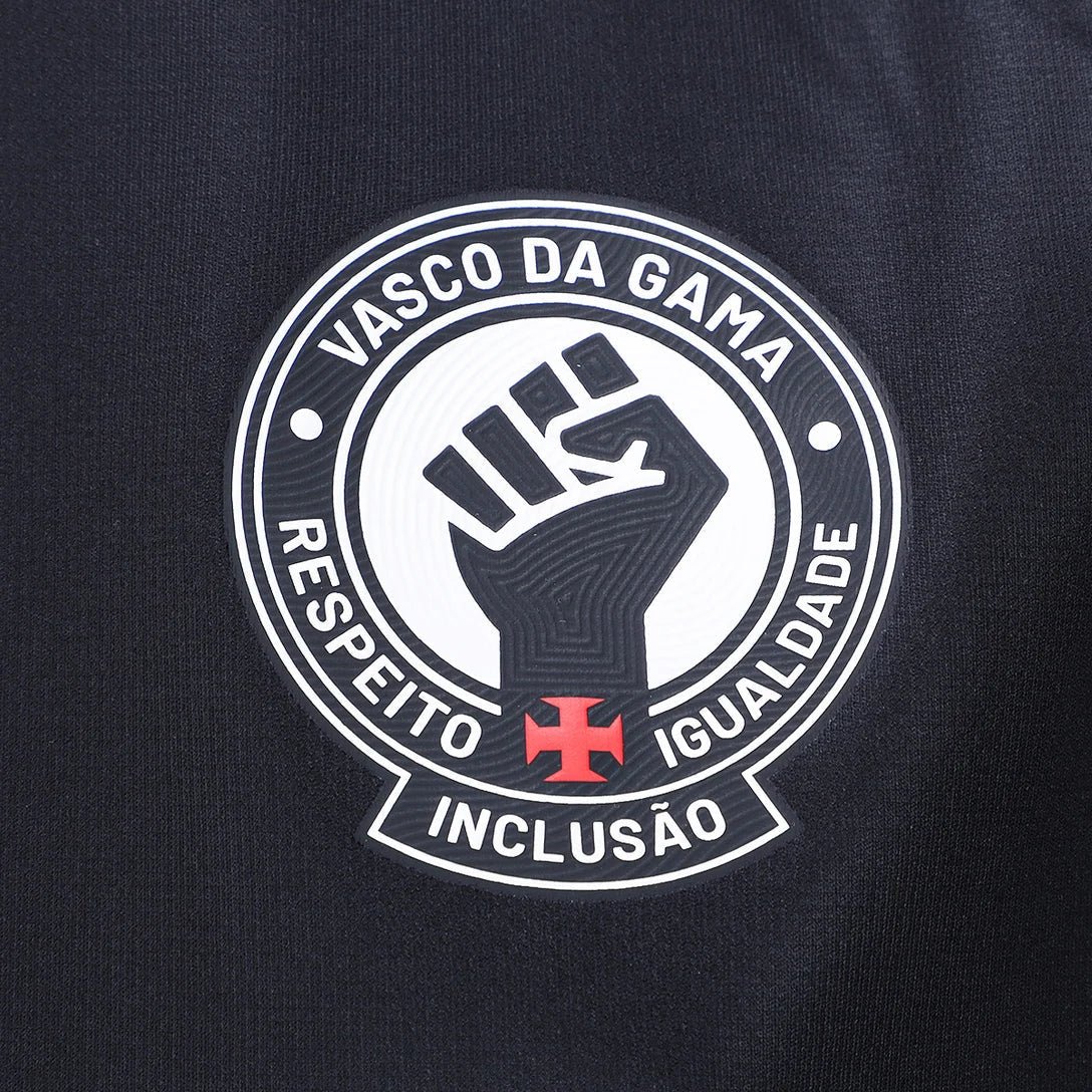 Camisa Feminina Kappa Vasco da Gama 2024/25 Aquecimento Camisa Feminina Kappa Vasco da Gama 2024/25 Aquecimento