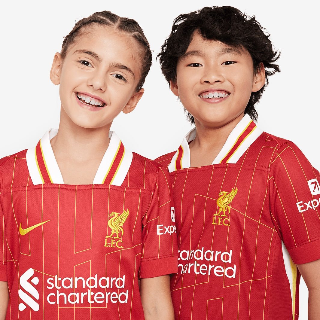 Camisa Kids Nike Liverpool FC 2024/25 I Torcedor Camisa Kids Nike Liverpool FC 2024/25 I Torcedor