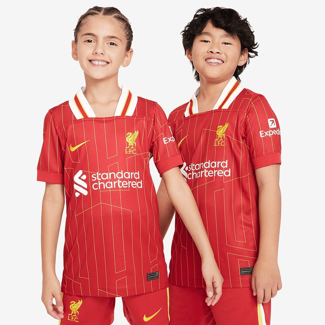 Camisa Kids Nike Liverpool FC 2024/25 I Torcedor Camisa Kids Nike Liverpool FC 2024/25 I Torcedor