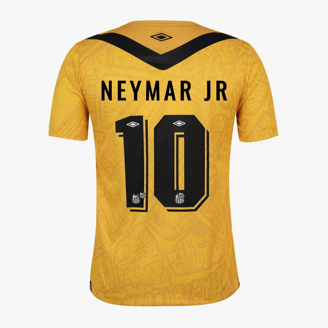 Camisa Masculina Umbro Santos 2024/25 III Neymar Jr 10 Camisa Masculina Umbro Santos 2024/25 III Neymar Jr 10