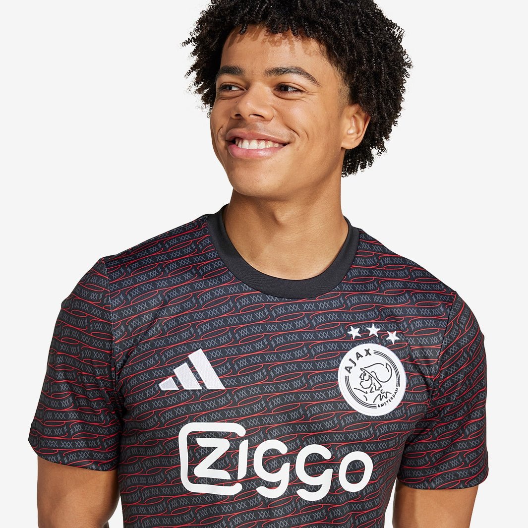 Camisa adidas Ajax Amsterdam 2024/25 Pré-Jogo Camisa adidas Ajax Amsterdam 2024/25 Pré-Jogo