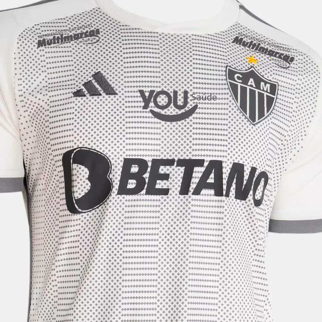 Camisa adidas Atlético Mineiro 2024/25 II Com Patrocínios Camisa adidas Atlético Mineiro 2024/25 II Com Patrocínios