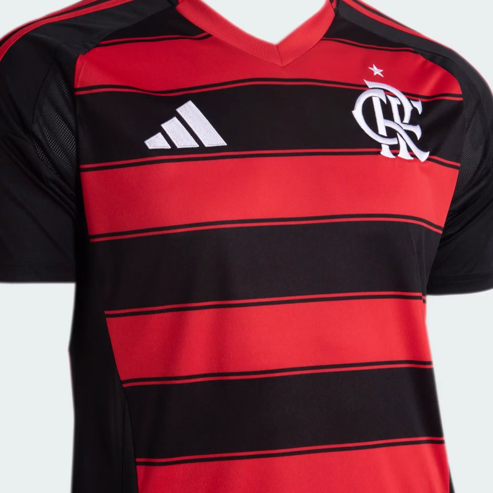 Camisa Adidas Flamengo 2025/26 I Camisa Adidas Flamengo 2025/26 I