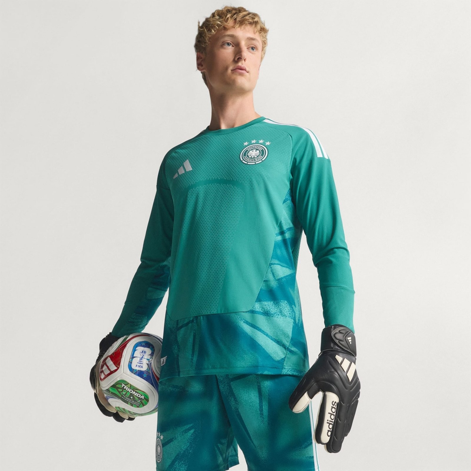 Camisa Goleiro Manga Longa Alemanha 2026/27 I Jogador Camisa Goleiro Manga Longa Alemanha 2026/27 I Jogador